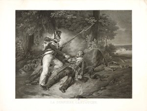 La Dernière Cartouche - Emile Jean Horace Vernet